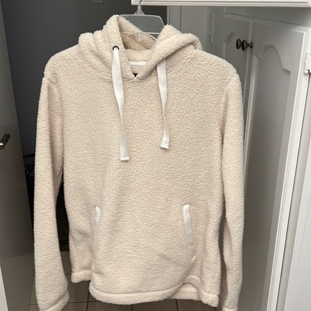 Abercrombie & Fitch Soft Sherpa Teddy Sweatshirt